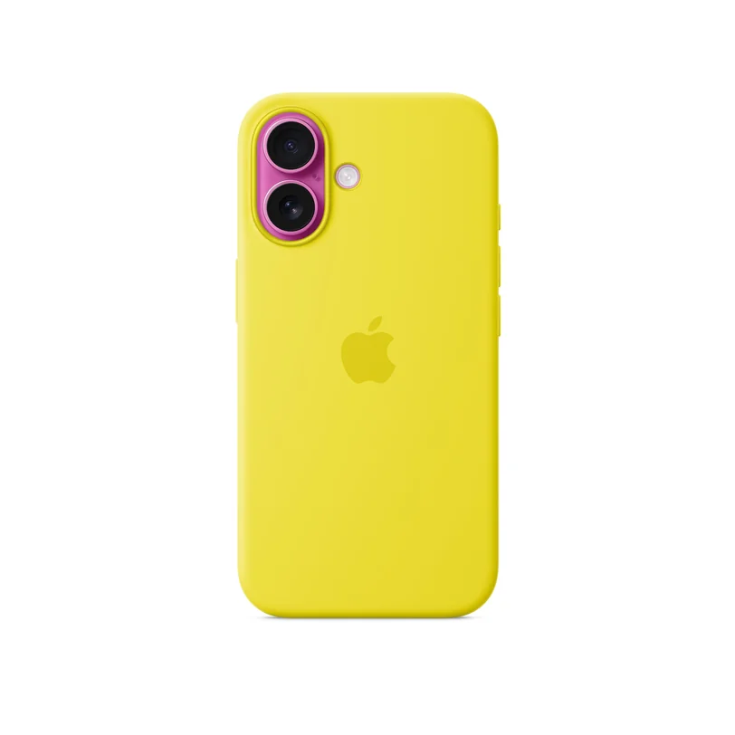 iPhone 16 coque silicone MagSafe — Fruit de l’étoile