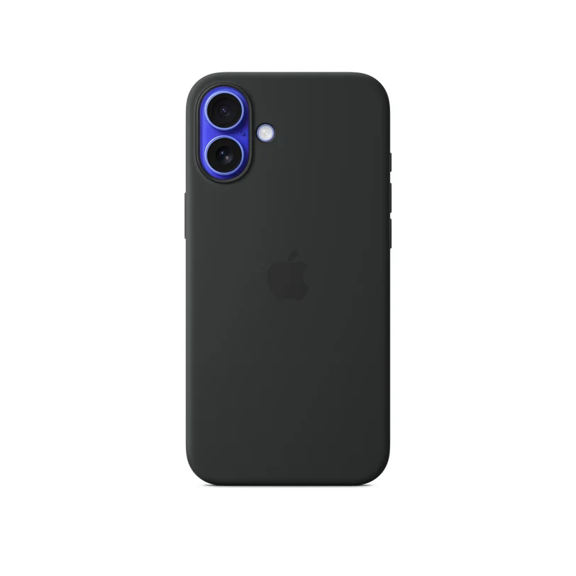 iPhone 16 Plus coque silicone MagSafe — Noir