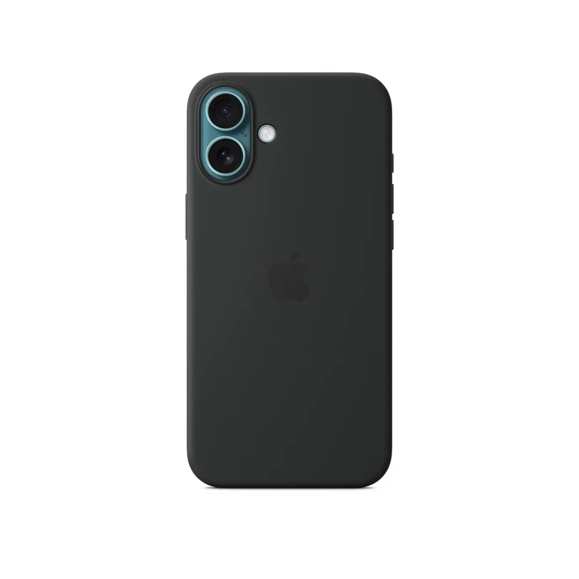 iPhone 16 Plus coque silicone MagSafe — Noir