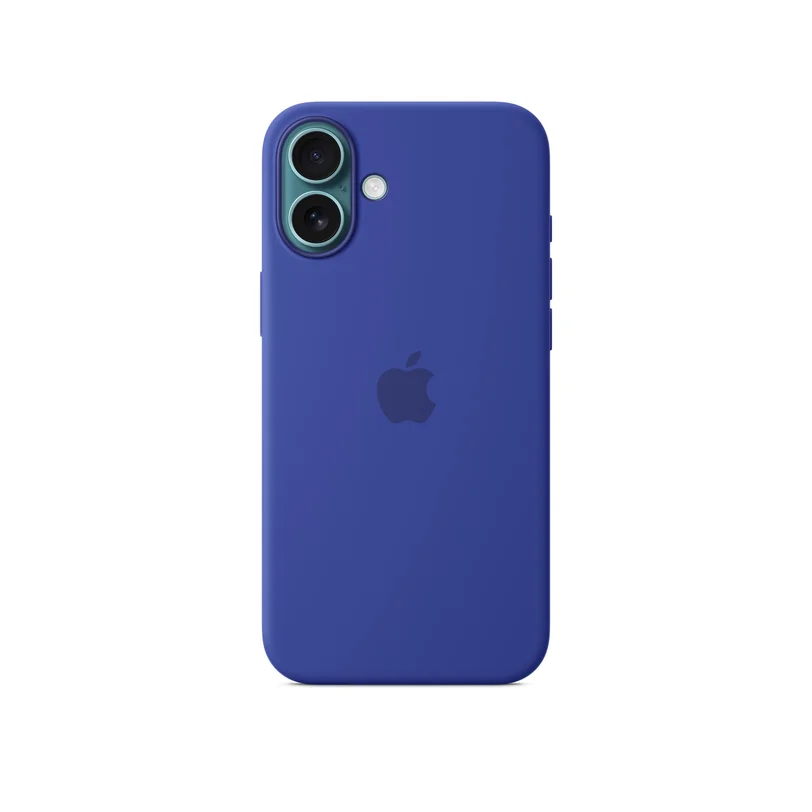 iPhone 16 Plus coque silicone MagSafe — Outremer