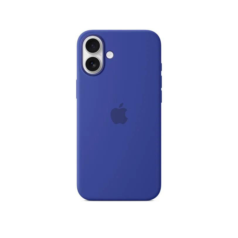 iPhone 16 Plus coque silicone MagSafe — Outremer