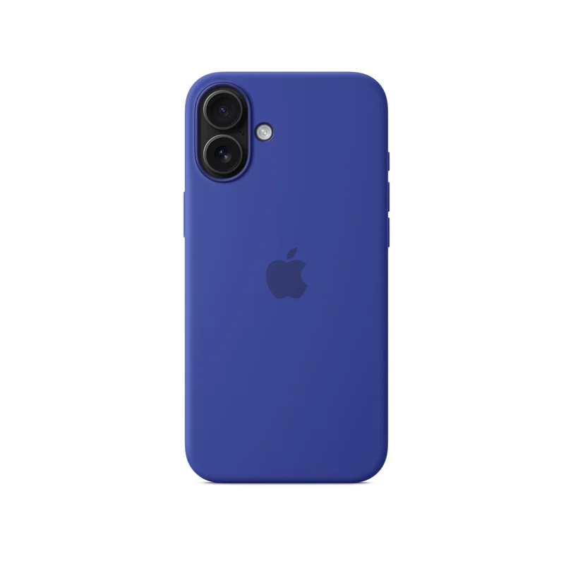 iPhone 16 Plus coque silicone MagSafe — Outremer