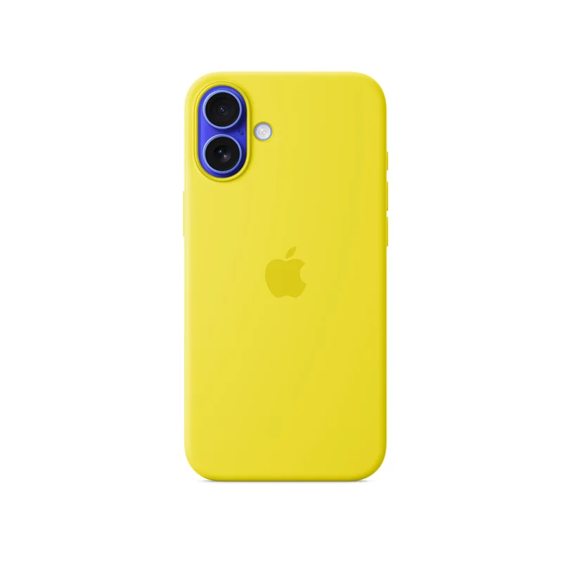 iPhone 16 Plus coque silicone MagSafe — Fruit de l’étoile
