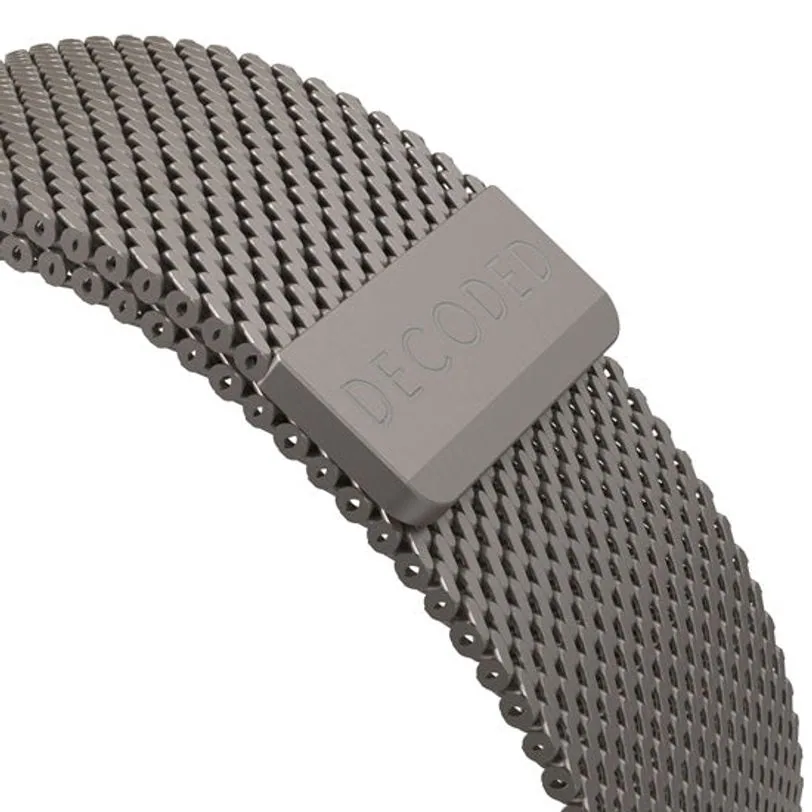 Bracelet Decoded Milan Traction pour Apple Watch Ultra 49 mm — Titane — vue 4
