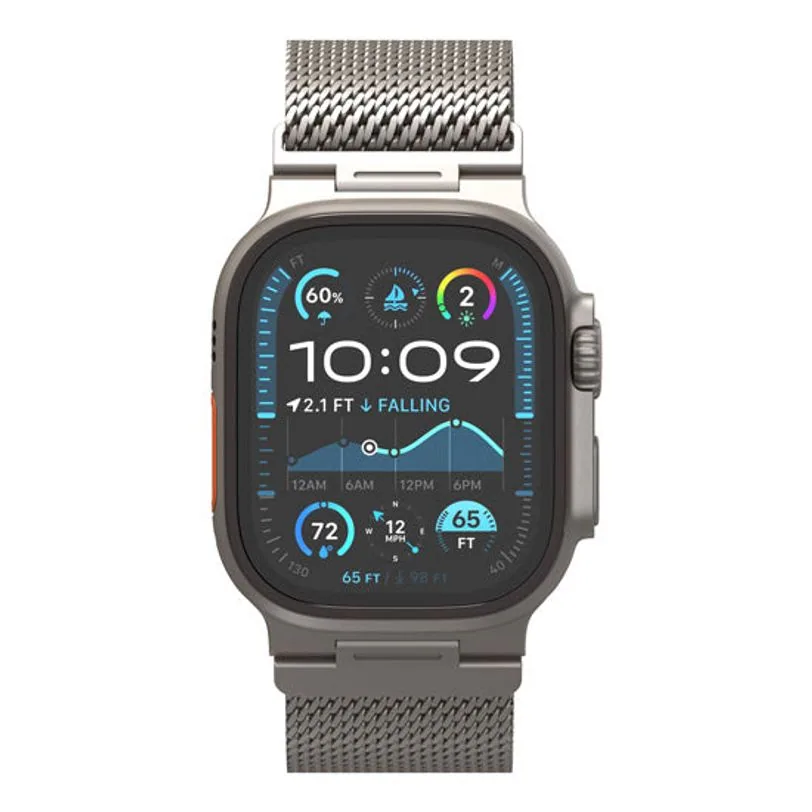 Bracelet Decoded Milan Traction pour Apple Watch Ultra 49 mm — Titane — vue 5