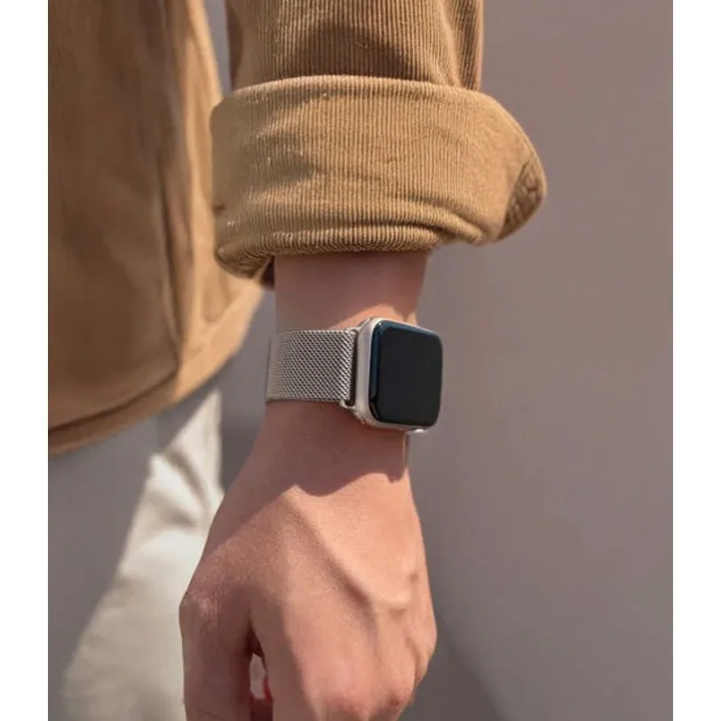 Bracelet Decoded Milan Traction V2 45 mm — Noir — vue 3