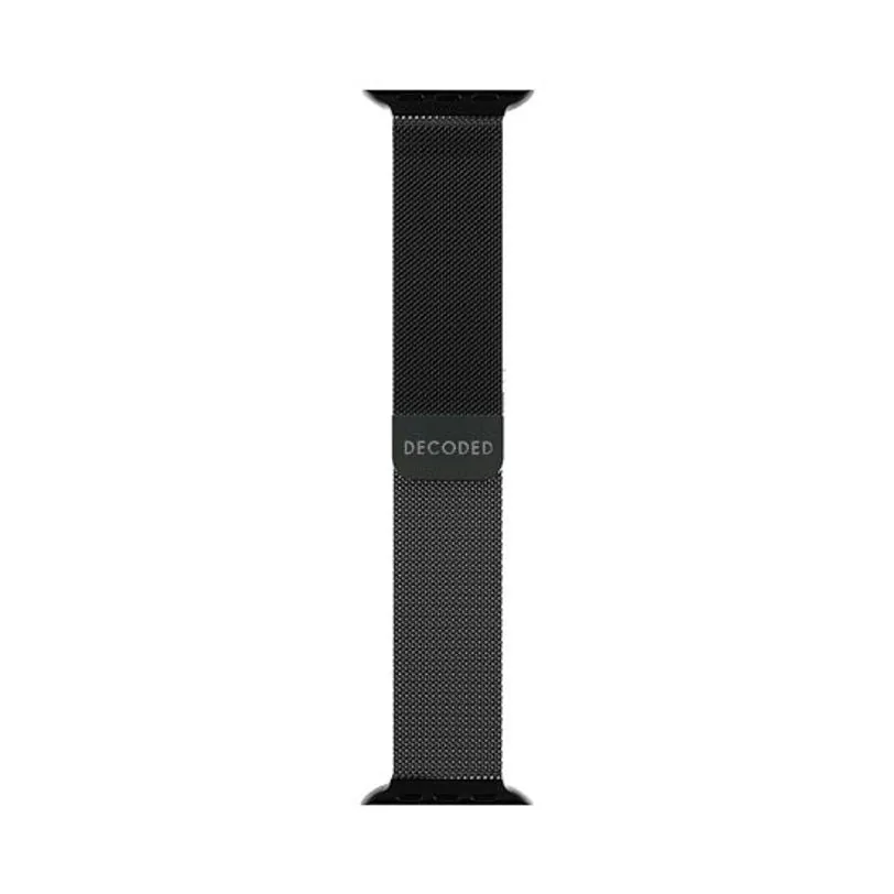 Bracelet Decoded Milan Traction V2 45 mm — Noir — vue 4