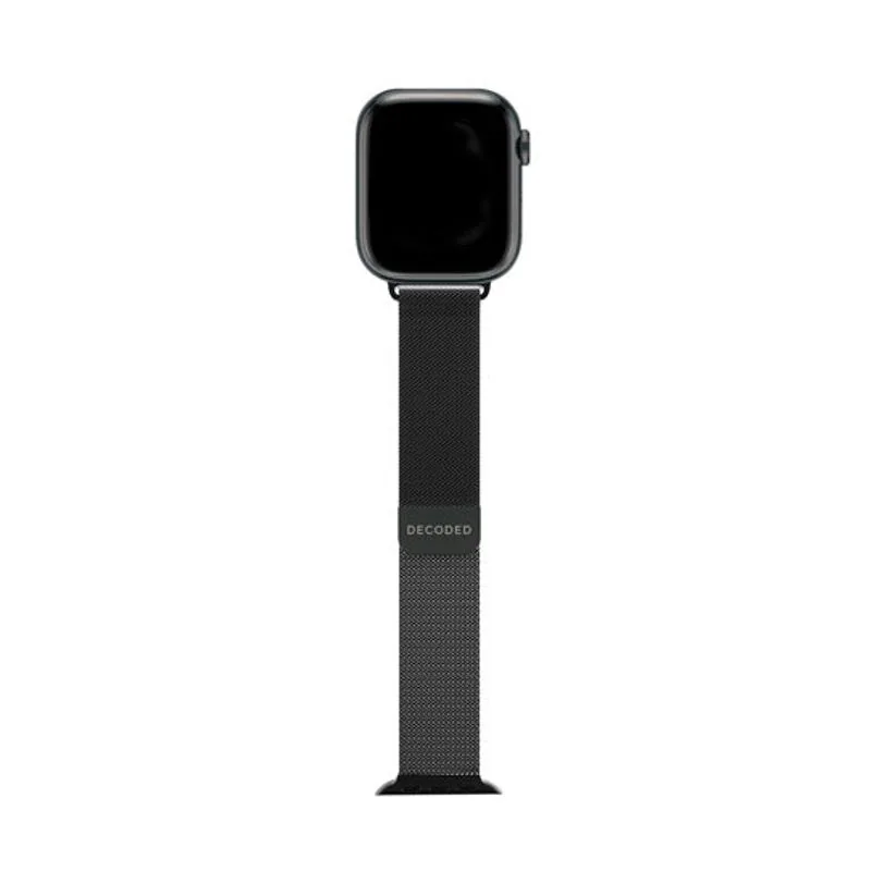 Bracelet Decoded Milan Traction V2 45 mm — Noir — vue 5