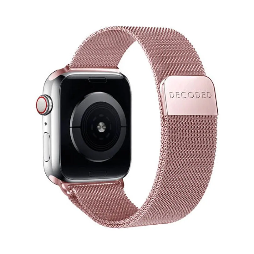 Bracelet Decoded Milan Traction V2 45 mm — Or rose