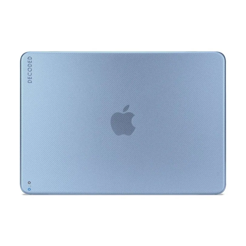 Coque Decoded clipsable recyclée pour MacBook Neo — Bleu marine givré — vue 8