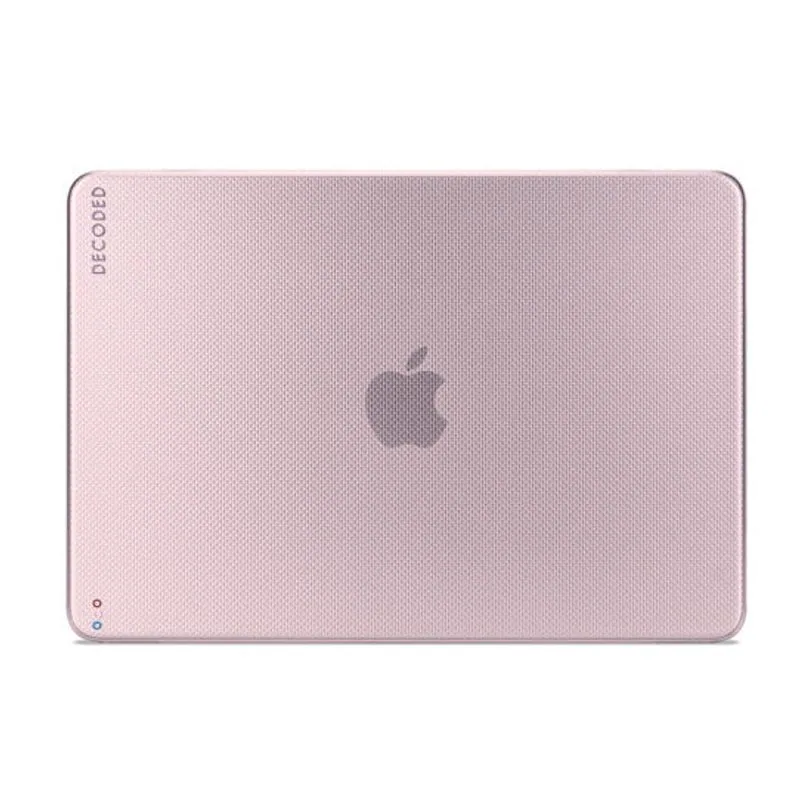 Coque Decoded clipsable recyclée pour MacBook Neo — Rose givré — vue 2
