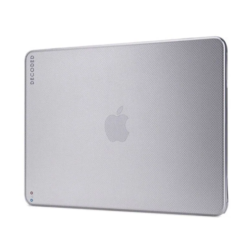Coque Decoded clipsable recyclée pour MacBook Neo — Transparent