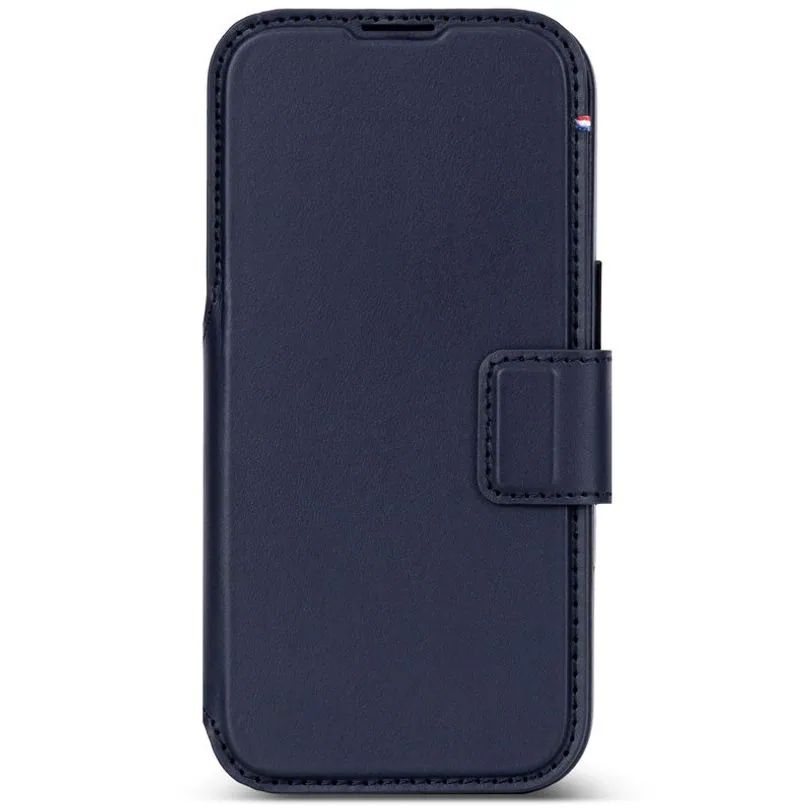 Étui folio détachable Decoded en cuir MagSafe pour iPhone 18 Pro / 17 Pro — Minuit — vue 3