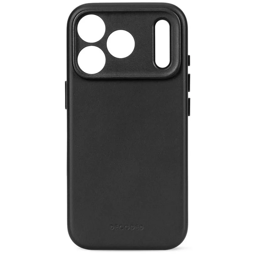 Coque Decoded en cuir MagSafe pour iPhone 18 Pro Max / 17 Pro Max — Noir — vue 8