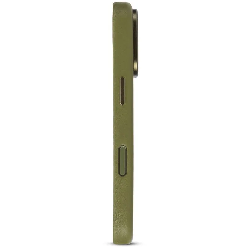 Coque Decoded en cuir MagSafe pour iPhone 18 Pro Max / 17 Pro Max — Vert mousse — vue 5