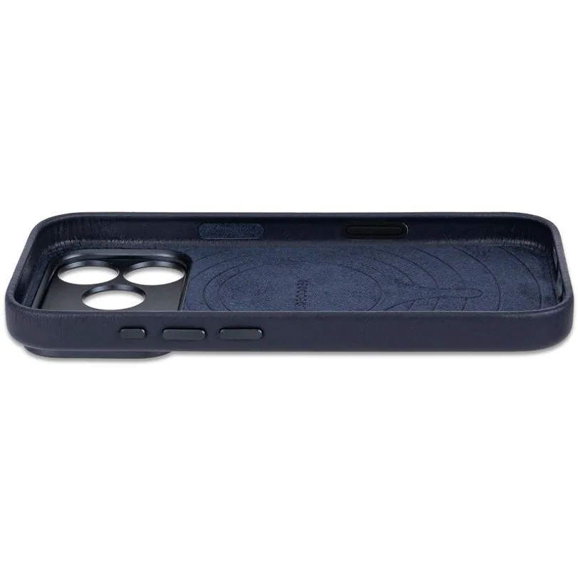 Coque Decoded en cuir MagSafe pour iPhone 18 Pro Max / 17 Pro Max — Minuit — vue 4