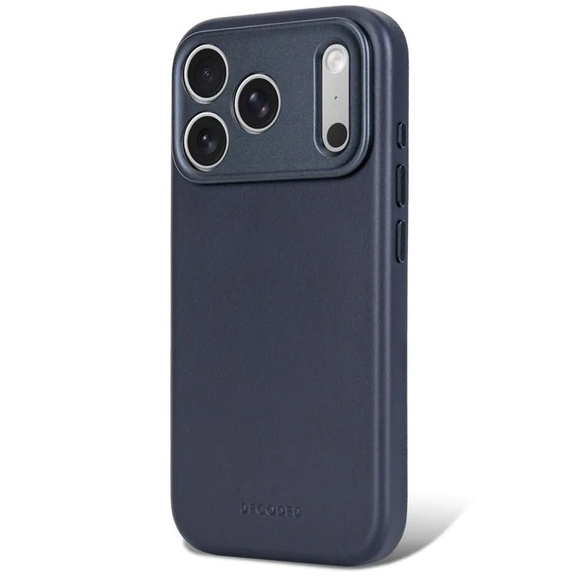 Coque Decoded en cuir MagSafe pour iPhone 18 Pro Max / 17 Pro Max — Minuit — vue 7