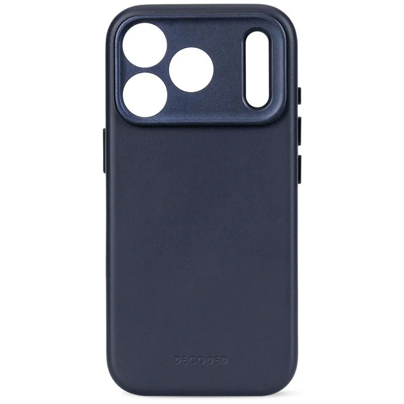 Coque Decoded en cuir MagSafe pour iPhone 18 Pro Max / 17 Pro Max — Minuit — vue 8