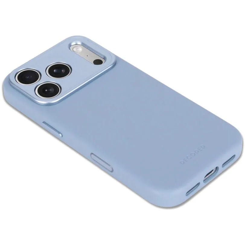 Coque Decoded en cuir MagSafe pour iPhone 18 Pro Max / 17 Pro Max — Bleu ciel — vue 6