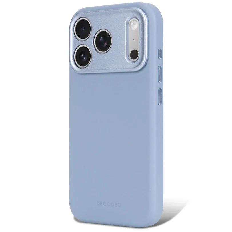 Coque Decoded en cuir MagSafe pour iPhone 18 Pro Max / 17 Pro Max — Bleu ciel — vue 7