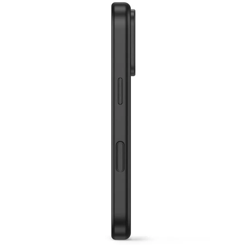 Coque Decoded silicone antimicrobienne MagSafe pour iPhone 18 Pro Max / 17 Pro Max — Noir carbone — vue 5