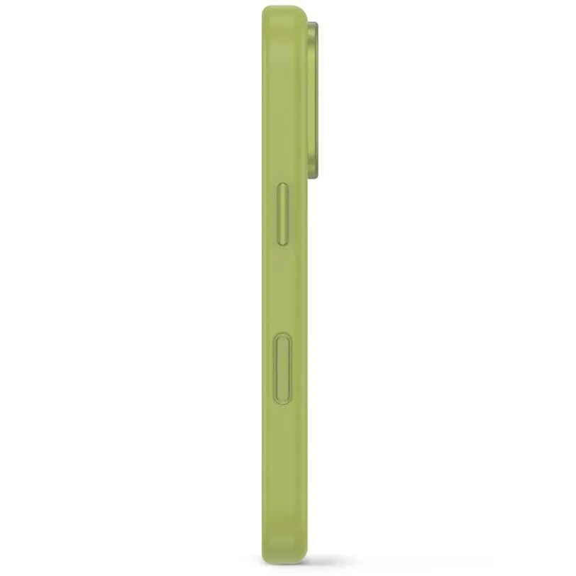Coque Decoded silicone antimicrobienne MagSafe pour iPhone 18 Pro Max / 17 Pro Max — Vert mousse — vue 5