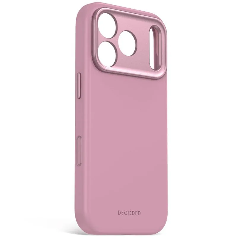 Coque Decoded silicone antimicrobienne MagSafe pour iPhone 18 Pro Max / 17 Pro Max — Quartz rose — vue 2