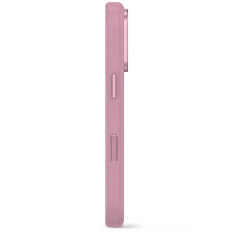 Coque Decoded silicone antimicrobienne MagSafe pour iPhone 18 Pro Max / 17 Pro Max — Quartz rose — vue 5
