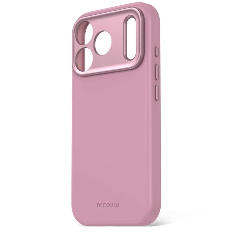 Coque Decoded silicone antimicrobienne MagSafe pour iPhone 18 Pro Max / 17 Pro Max — Quartz rose — vue 7