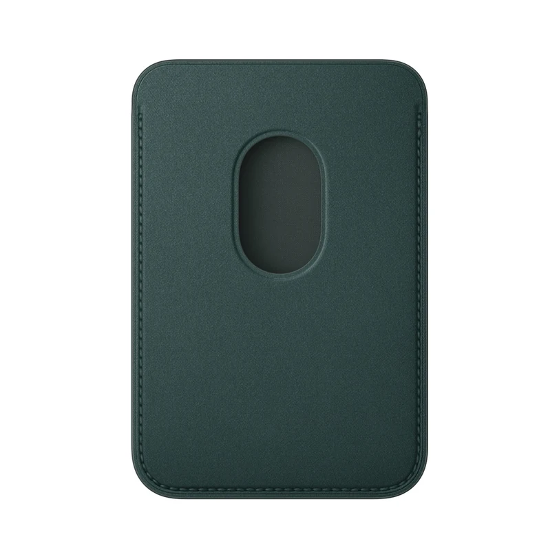 IPhone porte-cartes FineWoven MagSafe Dark — Vert