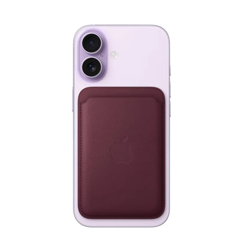 Porte-cartes FineWoven avec MagSafe — Bordeaux