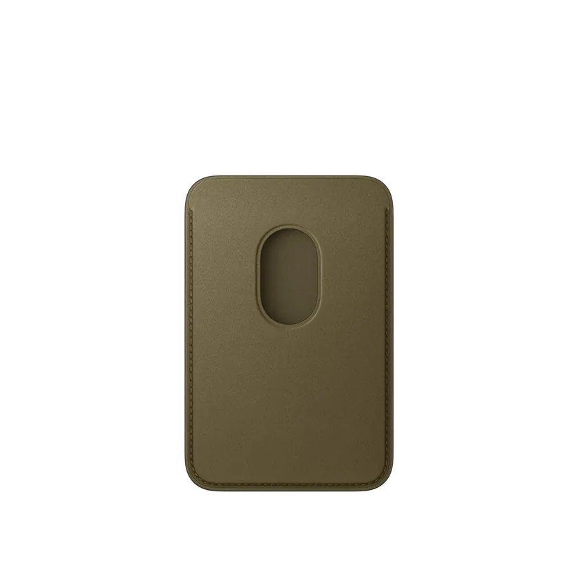 Porte-cartes FineWoven avec MagSafe — Olive foncé