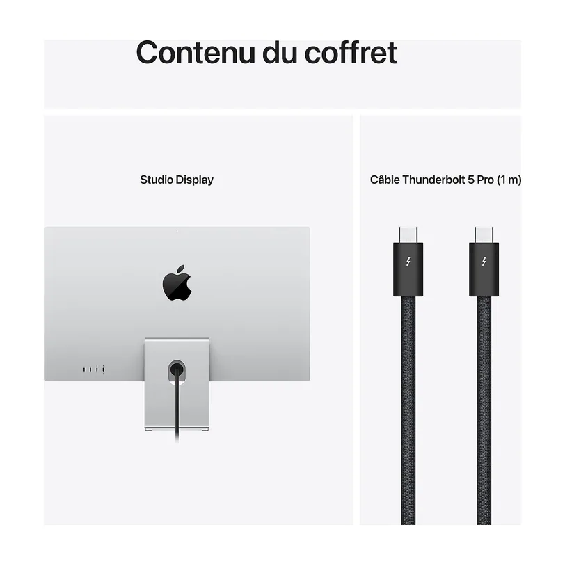 Studio Display (2026) — Verre standard, pied inclinable — vue 6