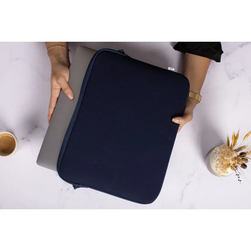 Housse MW Basics ²Life pour MacBook Pro 14 pouces — Bleu / Blanc — vue 7