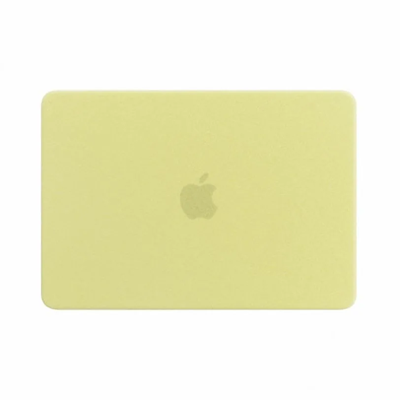 Coque MW Sandy Color pour MacBook Neo — Citron — vue 3