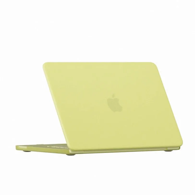 Coque MW Sandy Color pour MacBook Neo — Citron — vue 4