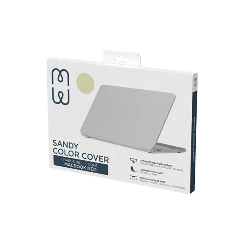 Coque MW Sandy Color pour MacBook Neo — Citron — vue 7