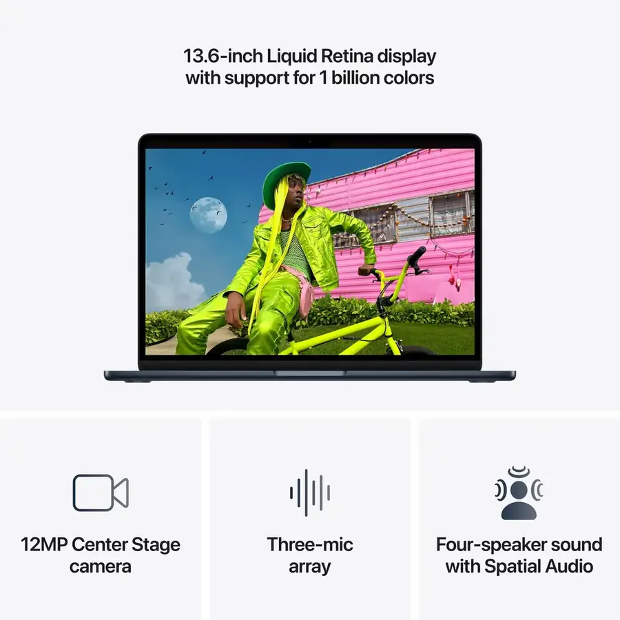 MacBook Air 13 pouces Apple M5 16 Go / 1 To — Minuit