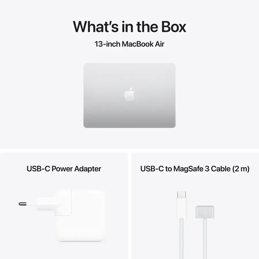 MacBook Air 13 pouces Apple M5 16 Go / 1 To — Argent