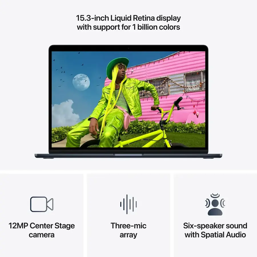 MacBook Air 15 pouces Apple M5 16 Go / 1 To — Minuit