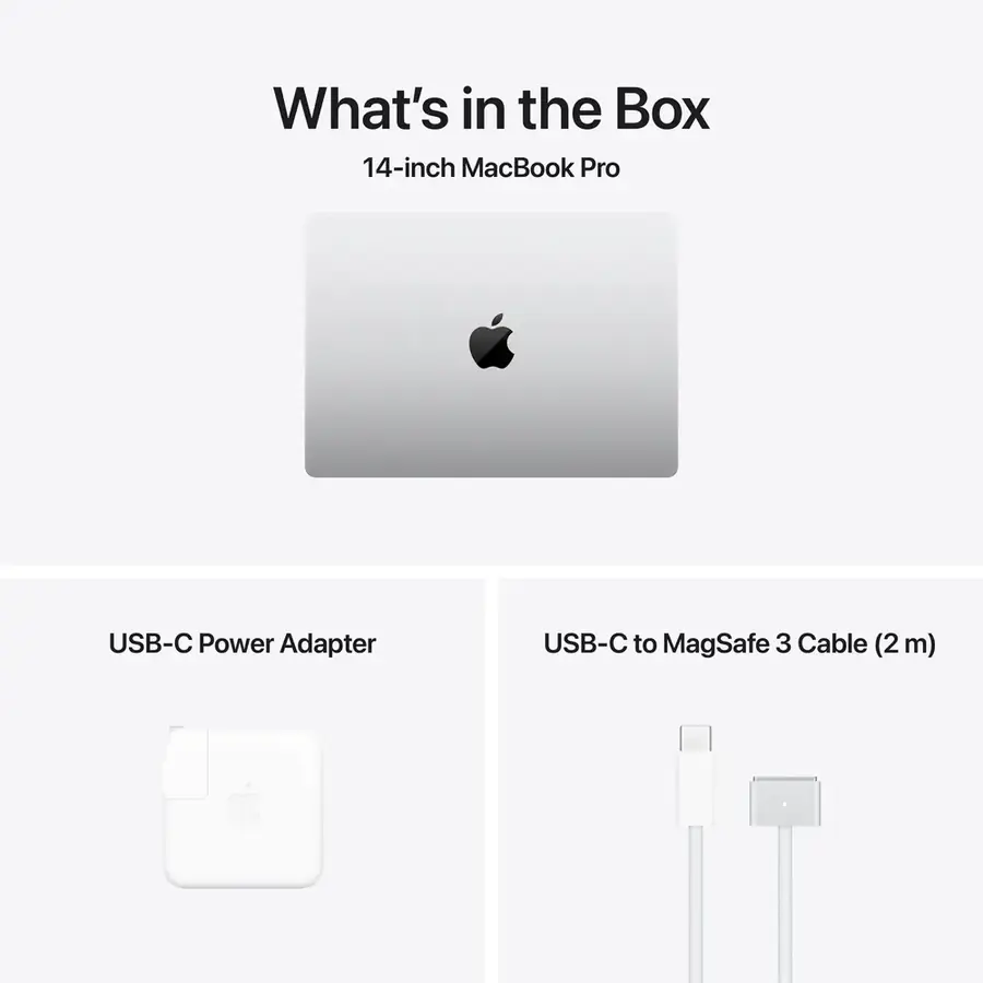 MacBook Pro 14 pouces Apple M5 16 Go / 512 Go — Argent