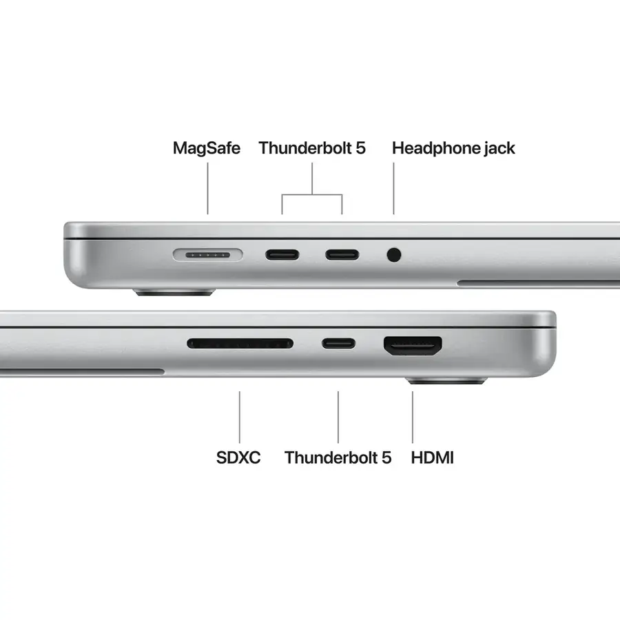 MacBook Pro 16 pouces Apple M5 Max 36 Go / 2 To — Argent
