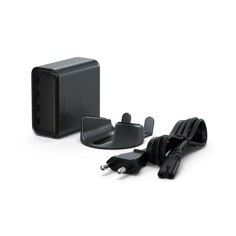 Chargeur de bureau Satechi ChargeView 140 W GaN avec écran
