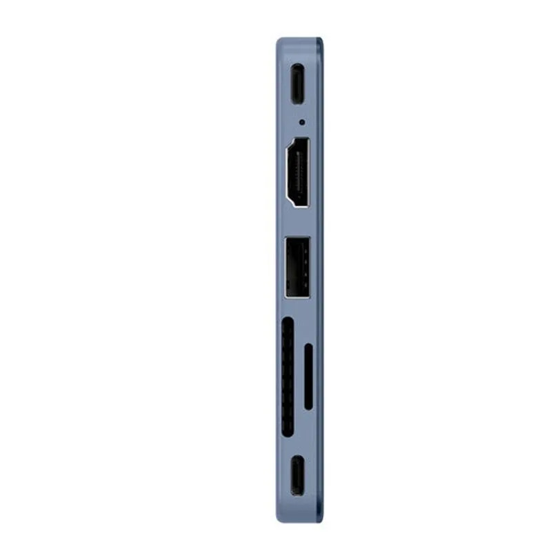Hub Satechi Snap USB-C pour MacBook Neo — Indigo — vue 5