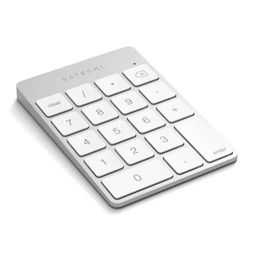 Pavé numérique Satechi Slim Bluetooth rechargeable — Argent — vue 7