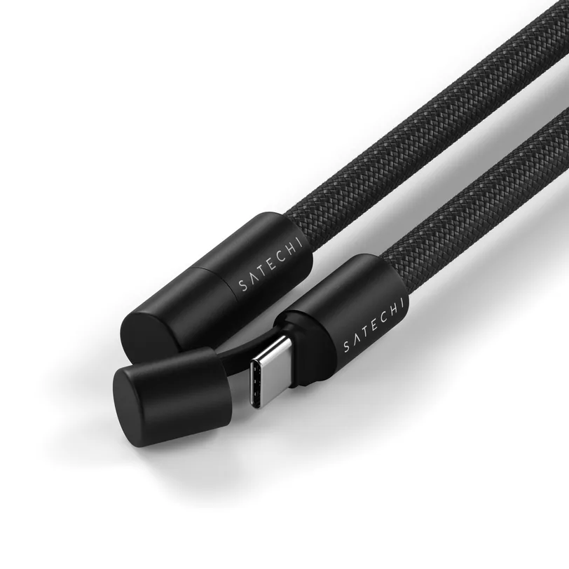 Cordon tour de cou Satechi OnTheGo avec câble USB-C — Noir — vue 5
