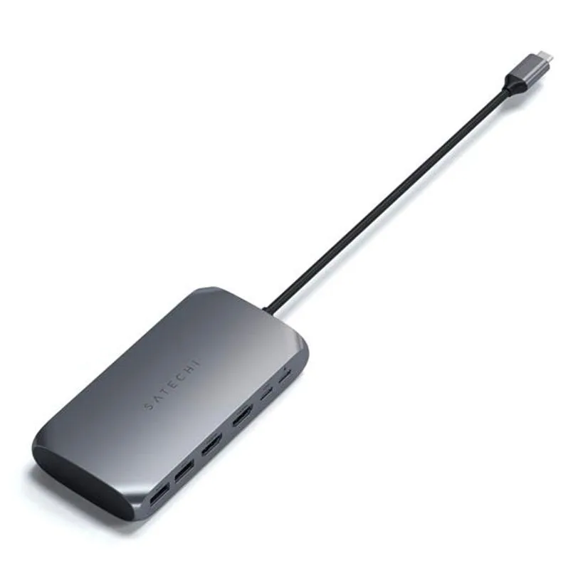 Adaptateur multimédia Satechi USB-C — Gris sidéral — vue 4