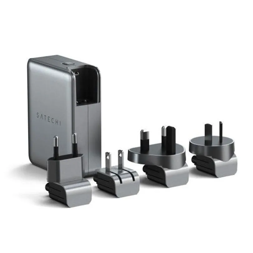 Chargeur Satechi GaN 145 W 4 ports USB-C — Gris sidéral — vue 4