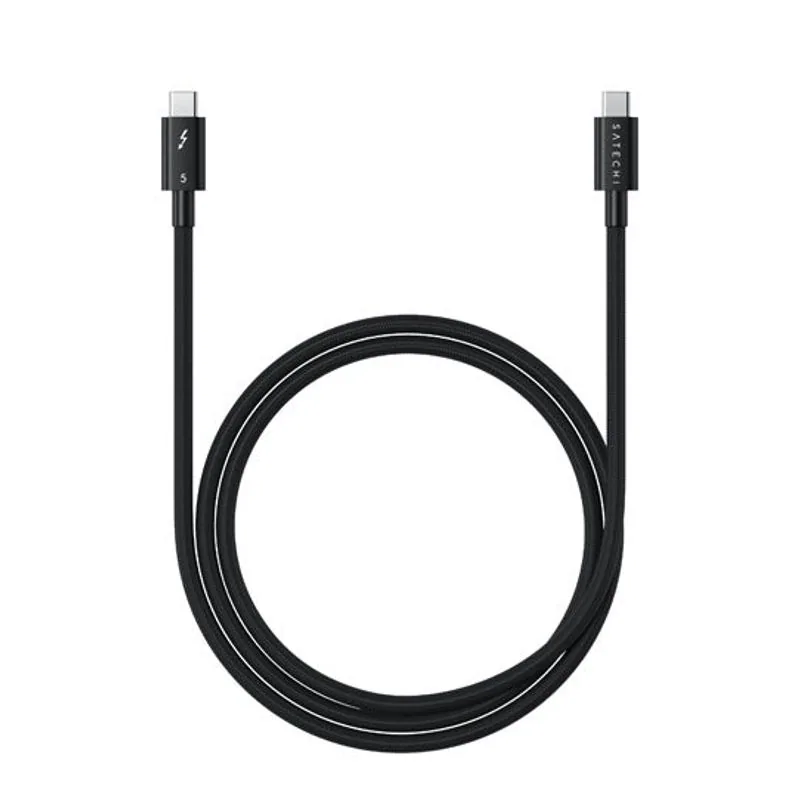 Câble Satechi Thunderbolt 5 Pro (1 m) — Noir