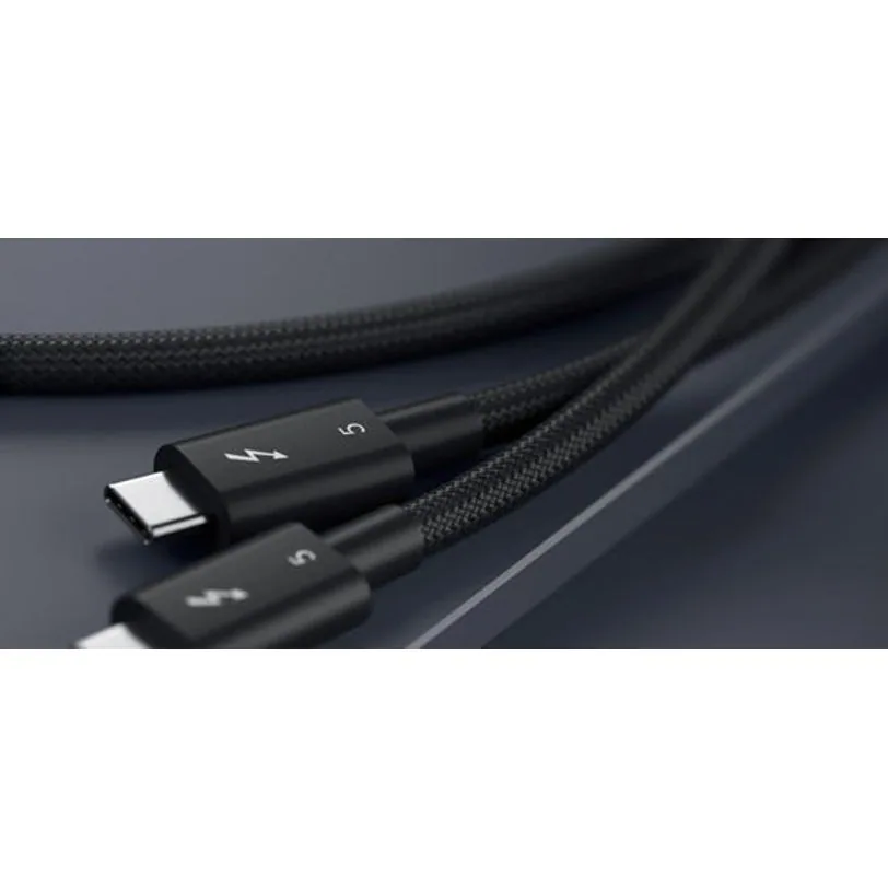 Câble Satechi Thunderbolt 5 Pro (1 m) — Noir — vue 3